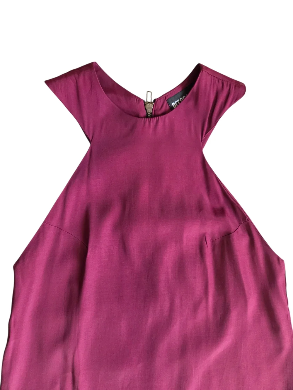 Reformation X Urban Renewal Burgundy Tank Cocktail Shift Dress Small - Picture 4 of 8